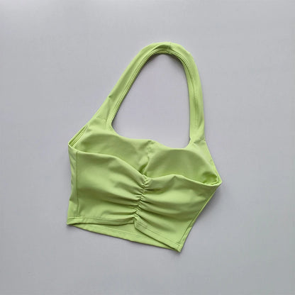 Halter Neck Sports Bra – Sexy Back & Chest Support