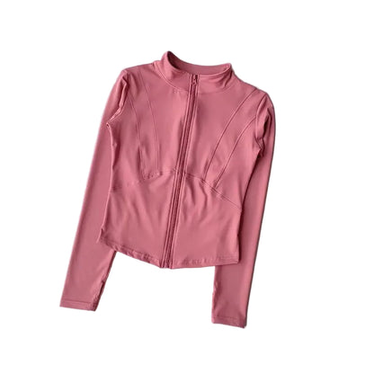 Women’s Fitness Jacket – Long Sleeve, Stretch & Stylish