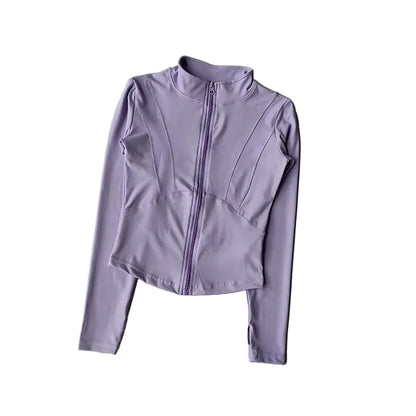 Women’s Fitness Jacket – Long Sleeve, Stretch & Stylish