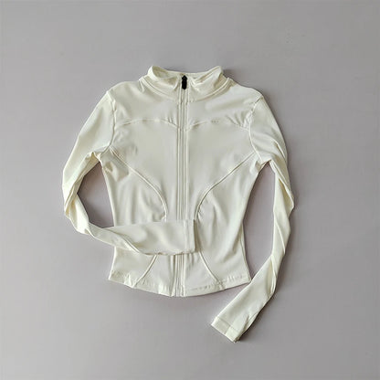 Women’s Fitness Jacket – Long Sleeve, Stretch & Stylish