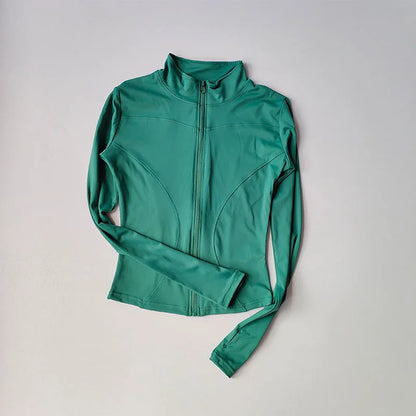 Women’s Fitness Jacket – Long Sleeve, Stretch & Stylish